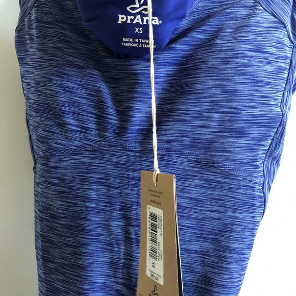 prAna Cobalt Blue Scoop Neck Calico Dress - Picture 8 of 8